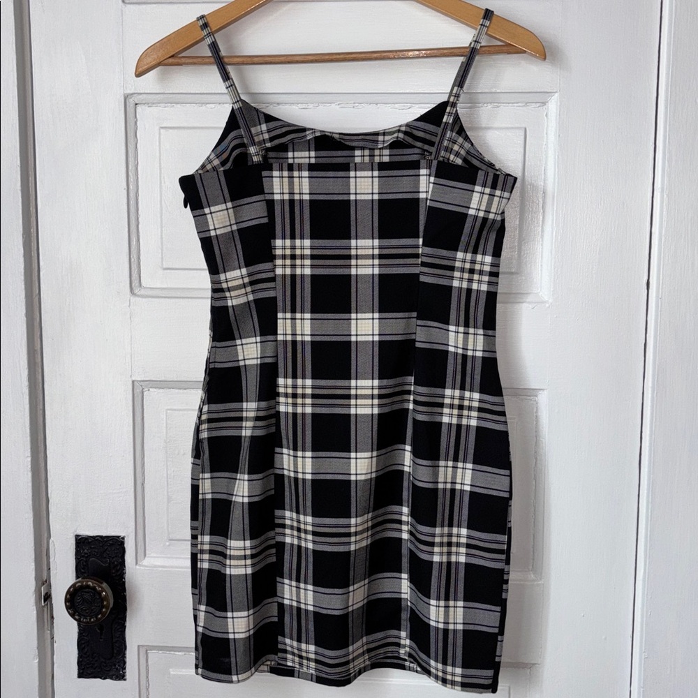H&M PLAID MINI DRESS - Picture 5 of 8